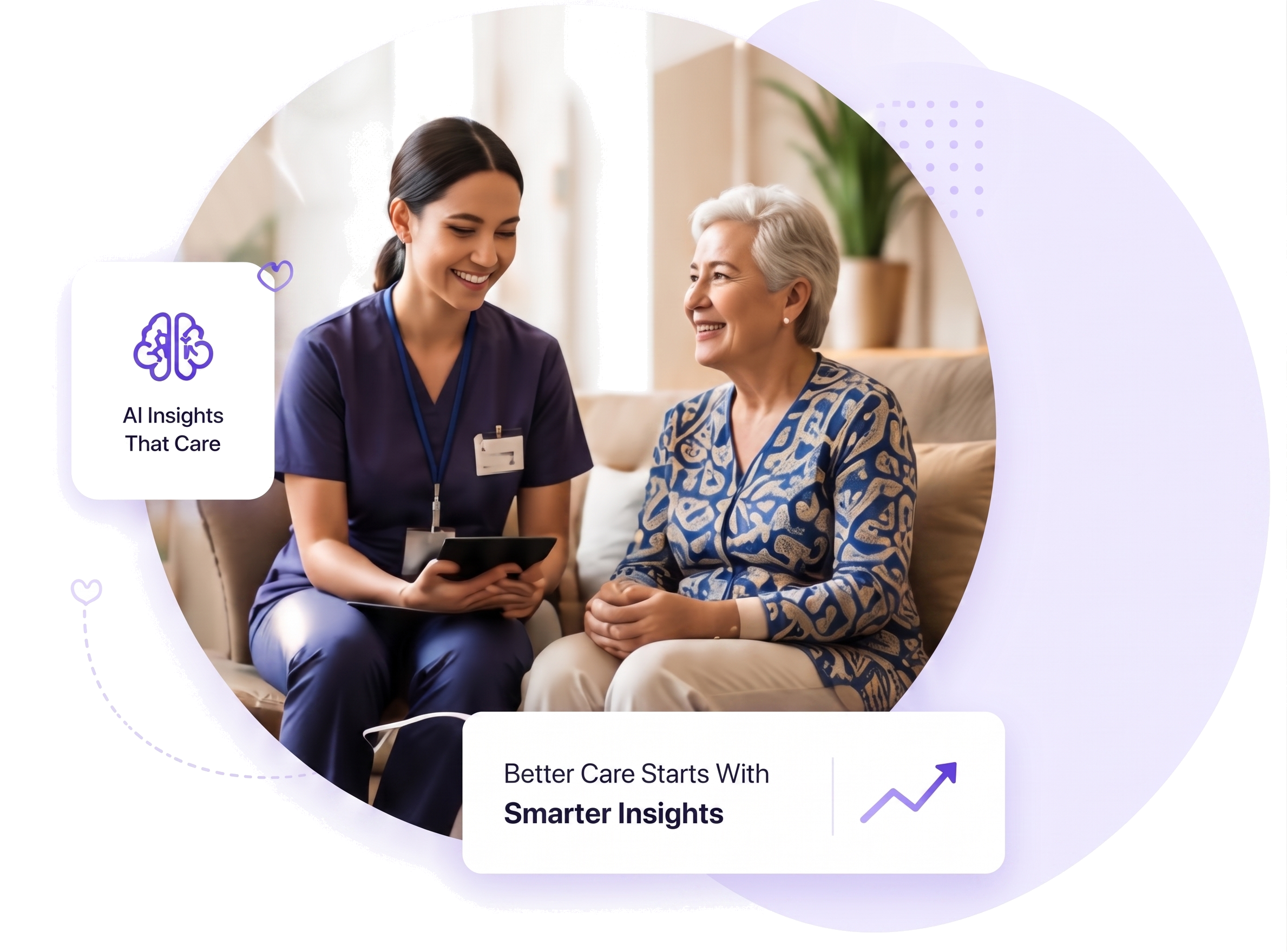 CareStory AI Insights Illustration